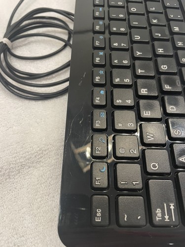 Wired USB Keyboard - Black Model Number KU-1112 Tested - Working - Picture 4 of 9