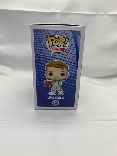 Luka Doncic Autograph Signed Funko Pop NBA Dallas Maverick #128 JSA COA - Picture 6 of 9