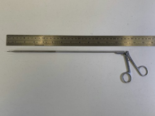 Karl Storz 26169SL Micro Semm Scissors Curved Left 5mm x 33cm Sharp Laparoscopy - Picture 8 of 8