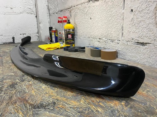 BMW E46 M3 CSL LOOK FRONT LIP SPOILER SPLITTER ALERON - Imagen 7 de 7