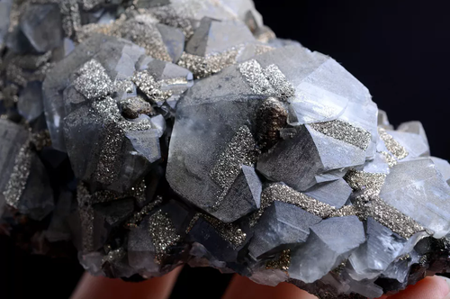 311g Natural Rare Benz Calcite & Benz Pyrite Symbiosis Mineral Specimen/China - Picture 5 of 13