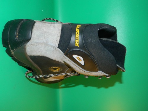 La Sportiva Steigeisen Damen grau blau Leder GORETEX GTX Stiefel Wanderschuh UK 10 - Bild 4 von 11