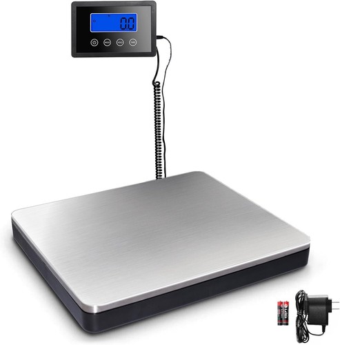 Large Platform 360lb Shipping Scale with Backlit Display - Perfect for Packages - Picture 3 of 9