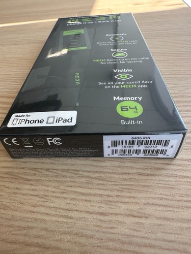 MEEM iPhone iPad 64GB Charger Automatic Data Back Up Memory Stick - 第 3/3 張圖片