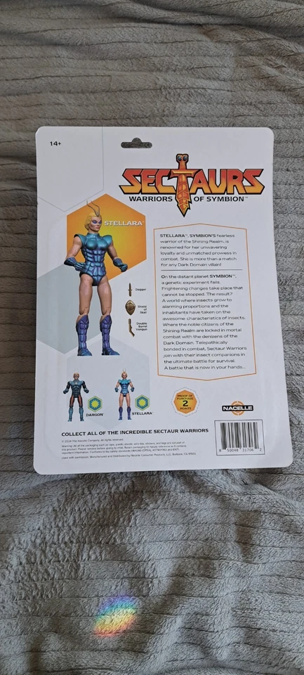 Sectaurs: Warriors of Symbion. Figura de Acción Stellara 7" Precintada Nueva Foto 2 de 2