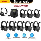 Saramonic Witalk WT9D Full Duplex Wireless Intercom Microphone for Film Stage