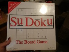 Pressman Sudoku The Board Game The Original 1 to 4 Player Version Factory Sealed
