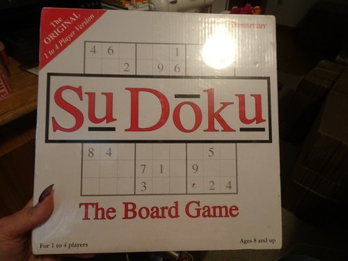 Pressman Sudoku The Board Game The Original 1 to 4 Player Version Factory Sealed - Picture 1 of 2