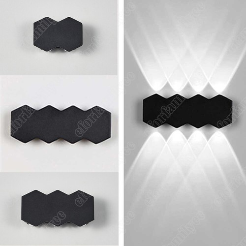 LED Wandleuchten Innen COB Wandlampe Flur Strahler Licht Up Down 4W 6W 8W Modern - Bild 2 von 53