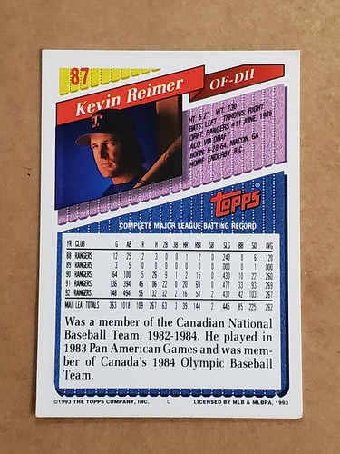 1991 1992 1993 1994 TOPPS BASEBALL TRADING CARDS SINGLES YOU PICK Upd 10/12/23 - Picture 173 of 403