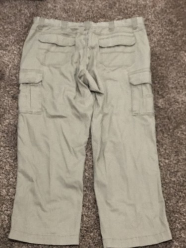 Red Head Cargo Pants Mens Size 42x30 100% Cotton Khaki Tan - Picture 7 of 10