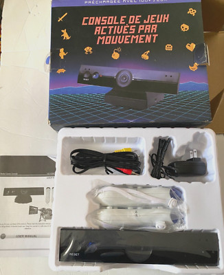Motion Activated Gaming Console 2 Controllers, 100 Games Loaded never used