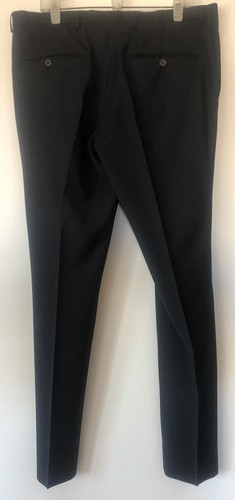 J. LINDEBERG PAULIE SLIM FIT BLUE  TROUSERS SIZE  52 DRESSED WOOL CROATIA - Picture 11 of 15