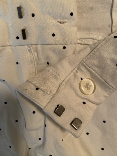 Old Navy Damenshorts gepunktet Baumwolle & Elasthan 2 Fronttaschen Größe 16 - Bild 7 von 11