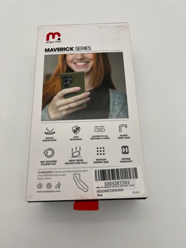 MYBAT Pro Maverick Serie Hülle für Samsung Galaxy S24 Ultra Case mit Gürtelclip - Bild 5 von 6