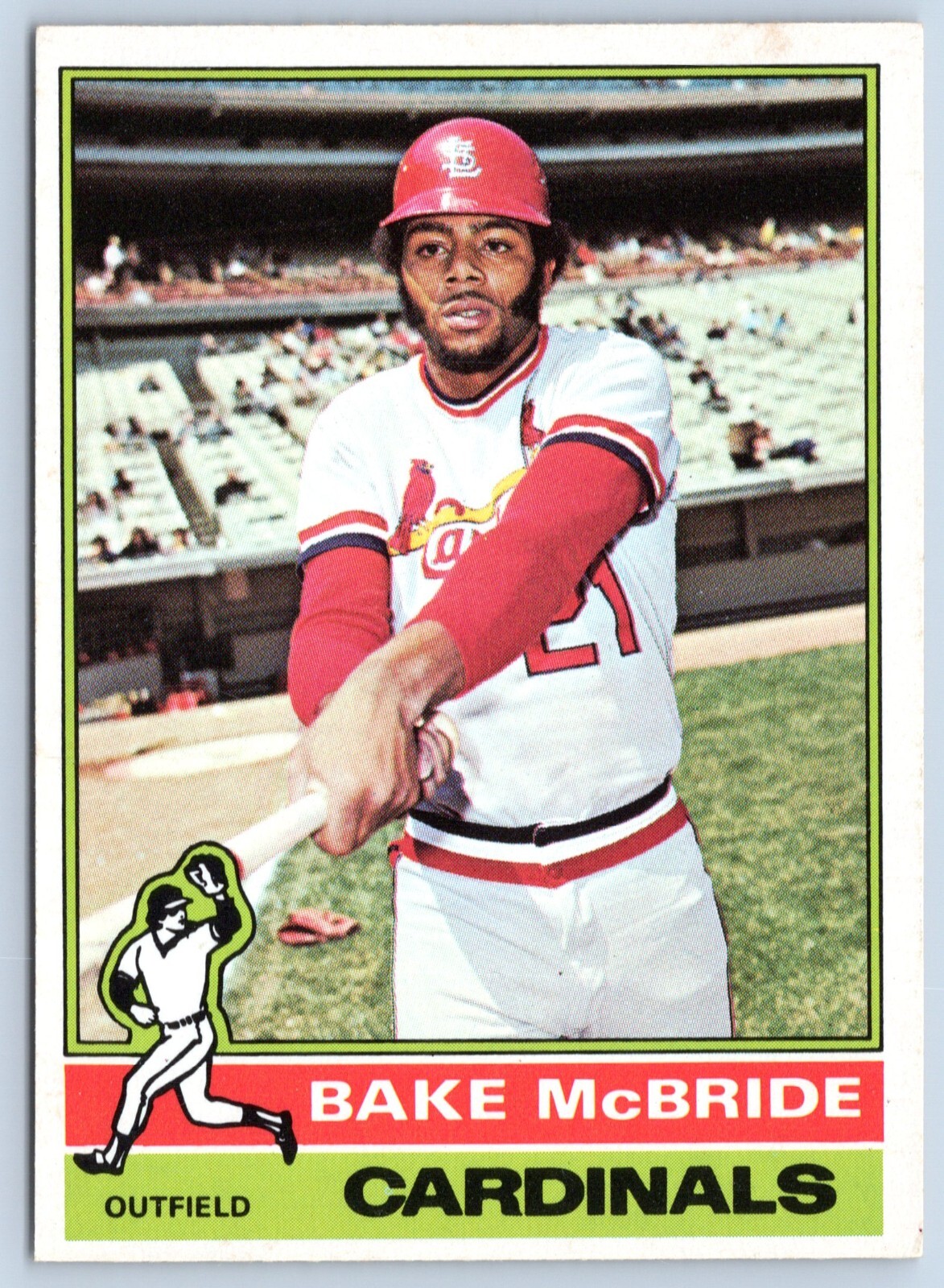 BAKE McBRIDE 1976 O-PEE-CHEE 76 NO 135 EXMINT+          54750