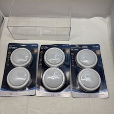 3 X Westek Battery Operated Led Moon Light 2 pack = 6 TOTAL LIGHTS