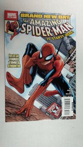 AMAZING-SPIDER-MAN-546-1st-Printing-Brand-New-Day-2008-Marvel-Comics