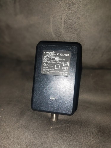 Lindsay Broadband RF Amplifier 15v 500ma Coax Power injector AC Adapter T51