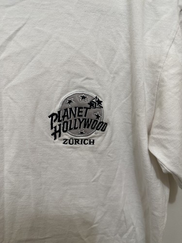 T-Shirt Vintage Planet Hollywood Zürich Schweiz SMALL - Bild 2 von 8