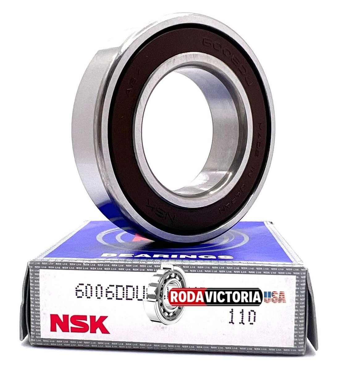 NSK 6006 DU DEEP GROOVE BALL BEARING, RUBBER SEALED 30x55x13 mm | eBay