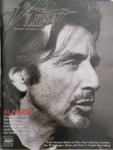 VARIETY V LIFE MAGAZIN DEZ. JANUAR 2005 AL PACINO NORMAN MAILER BRETT RATNER