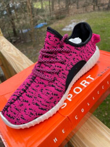 NWT WOMENS Lightweight SPORT TRAINER w/LACE Pink SNEAKERS Running Jogging - Picture 3 of 12