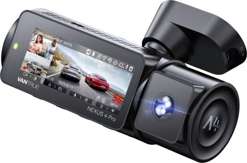 Vantrue N4 Pro 3-Kanal HDR 4K+1080P+1080P STARVIS 2, 5G Wifi, GPS, Parkmodus - Bild 2 von 9