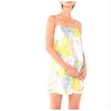 Urban Outfitters UO Pastel Crinkle Textured Mini Dress S