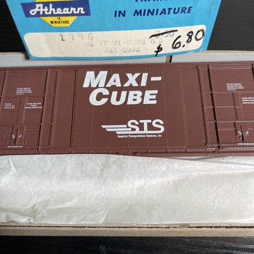 Coche de caja Athearn 1996 HO Washington Central STS WCRC 86' Hi-Cube alto cubo ¡NUEVO! - Imagen 4 de 11