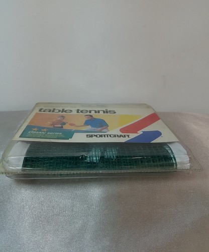 New Vintage Sportcraft Table Tennis Replacement Net Green Model 19450 - Picture 6 of 10