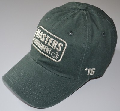 2016 DATED Masters (GREEN) Slouch Golf HAT from AUGUSTA NATIONAL