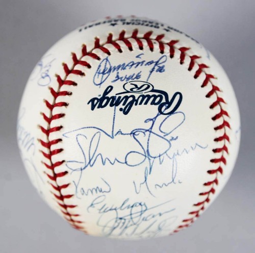 2002 Team-Signed Baseball Yankees 26 Sigs. - COA JSA - Picture 8 of 11