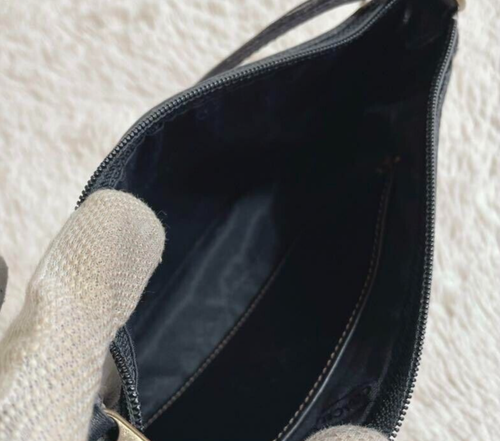 Alte Coach 9311 Handtasche Tasche schwarz Vintage Leder 80er - Bild 7 von 8