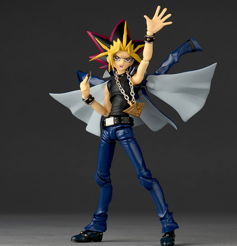 PSL Revoltech Anime Yu-Gi-Oh! Yami Yugi Figure Limited Version Kaiyodo g65 - Picture 4 of 14