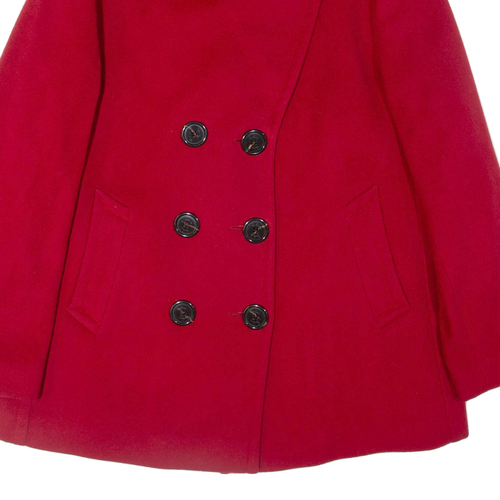 BURBERRY BRIT Womens Jacket Red Wool XL - Picture 5 of 6