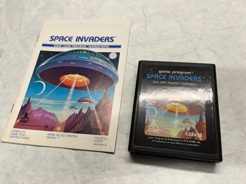 Atari VCS 2600 Game Complete in Original Box 1978 Space Invaders Matching Label - Picture 5 of 14