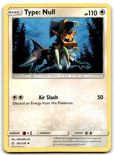 2019 Sun & Moon - Cosmic Eclipse Type: Null a Basic/Uncommon #183 - Picture 1 of 2