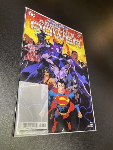 DC Absolute Power Special Edition #1 DC Comics 2024 FCBD (No Stamp) - Picture 2 of 5