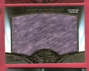 Charlize-Theron-Actress-JUMBO-WORN-WARDROBE-RELIC-SWATCH-CARD-2016-POP-CENTURY