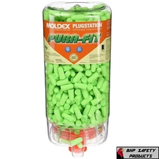 Moldex 6845 Pura-Fit Uncorded Foam Ear Plugs 500 Pairs in a Dispenser, NRR 33 dB