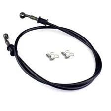FRONT Braided Brake Hose Line For SUZUKI  DR350 / 350SE 1990-1999