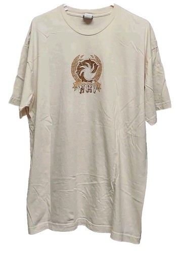 Vintage WRV T-Shirt Wave Riding Vehicles Surf Skate Beige Adult Size XXXL 3XL