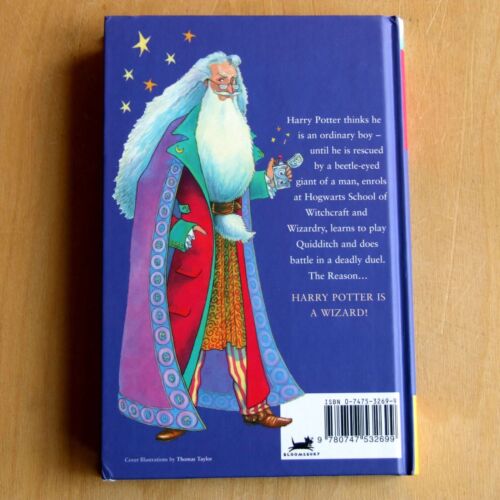 Harry Potter and the Philosopher's Stone (Bloomsbury hardback 1st/28th) - Bild 8 von 13