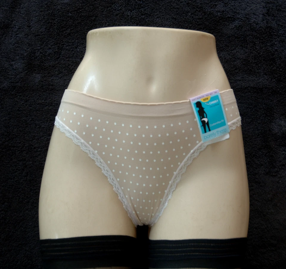 Bikini Barely There Cheeky Microfibra Suave Punto Taupe Talla 5/Pequeño Foto 2 de 4