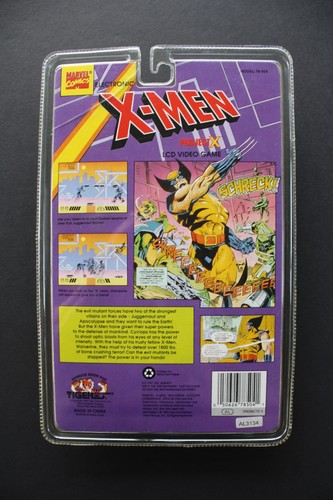 X-Men 1993 Tiger Electronics LCD Project X Game Marvel Comics New in Package - Picture 4 of 24