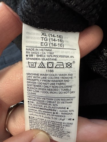 Old Navy Kids XL (14-16) Athletic Sweatpants Black Drawstring Stretchtech - Picture 7 of 7