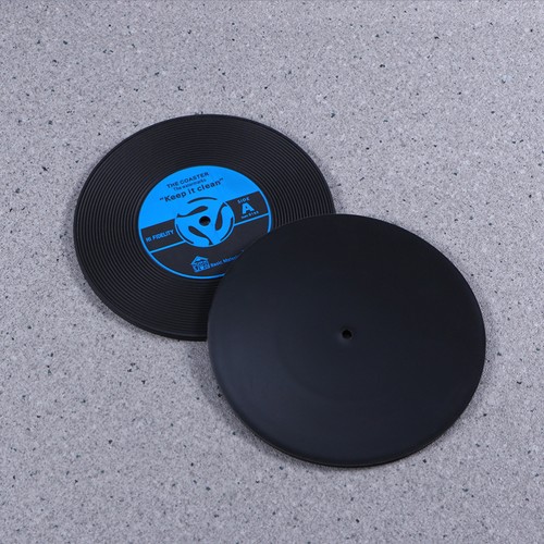 Alfombrillas de vinilo resistentes al calor de 12 piezas para mesa de café - Imagen 5 de 12