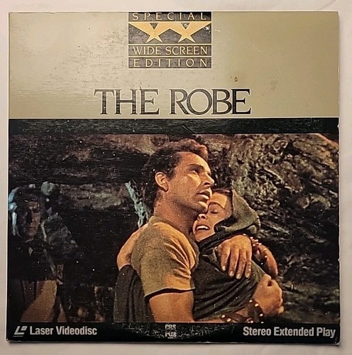 The Robe (Laserdisc) - Richard Burton - Jean Simmons - Classic Film - Picture 1 of 5