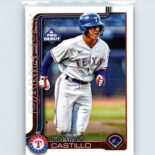 2025 Topps Pro Debut - Yolfran Castillo PD-51